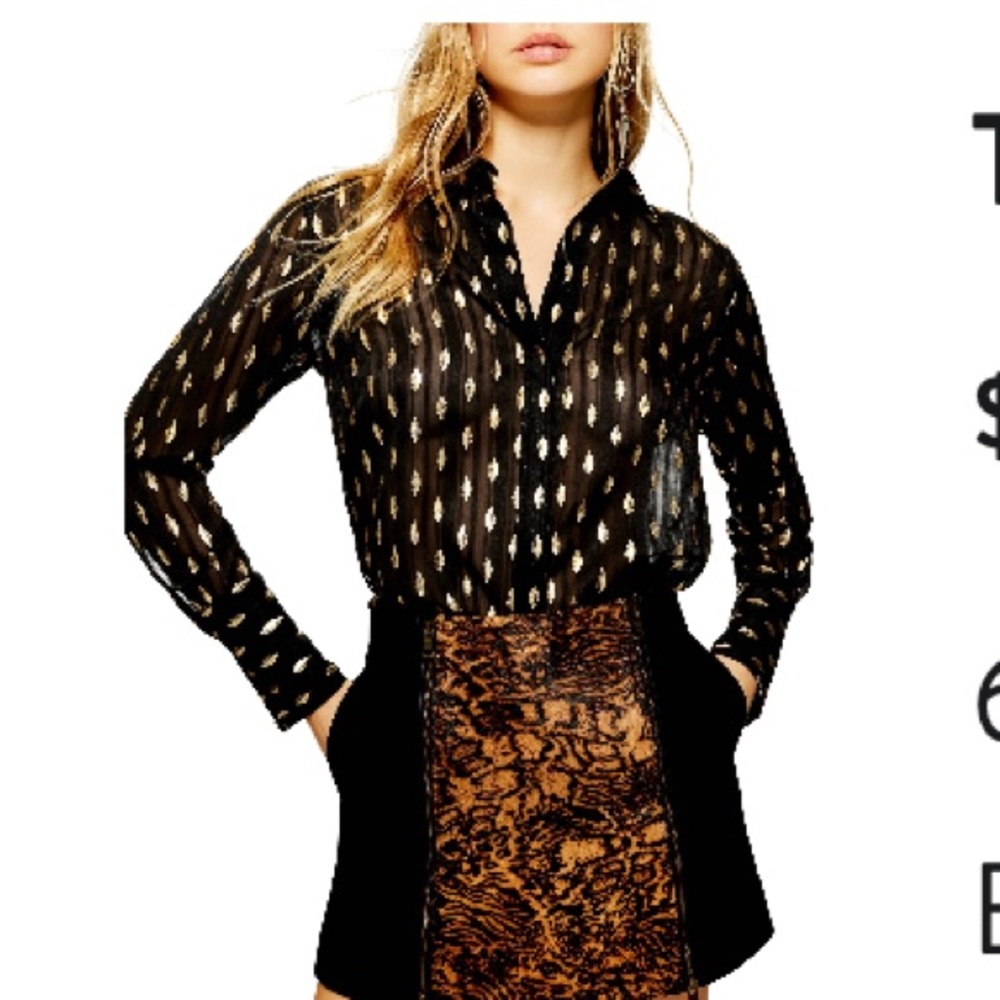 Top shop Goldleaf shirt